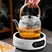 玻璃煮茶壶泡茶专用电陶炉养生壶家用耐高温不挑锅蒸煮一体提申恒