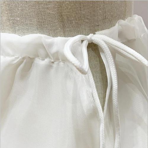 Children's dress puffy skirt 55CM three-layer single steel ring skirt 110-170 matching dress single shot not shipped