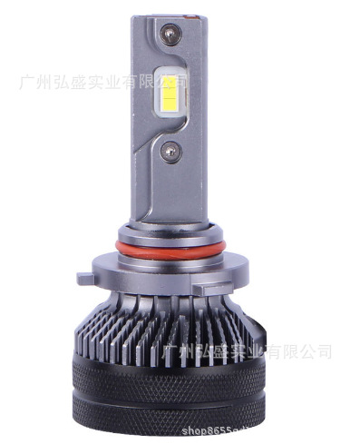 Tcyato Cross-Border Exclusive Supply T50 Single-Sided Dual Copper Tube 55W Decoding Car Led Headlight Bulb Ultra-Bright Strong Light