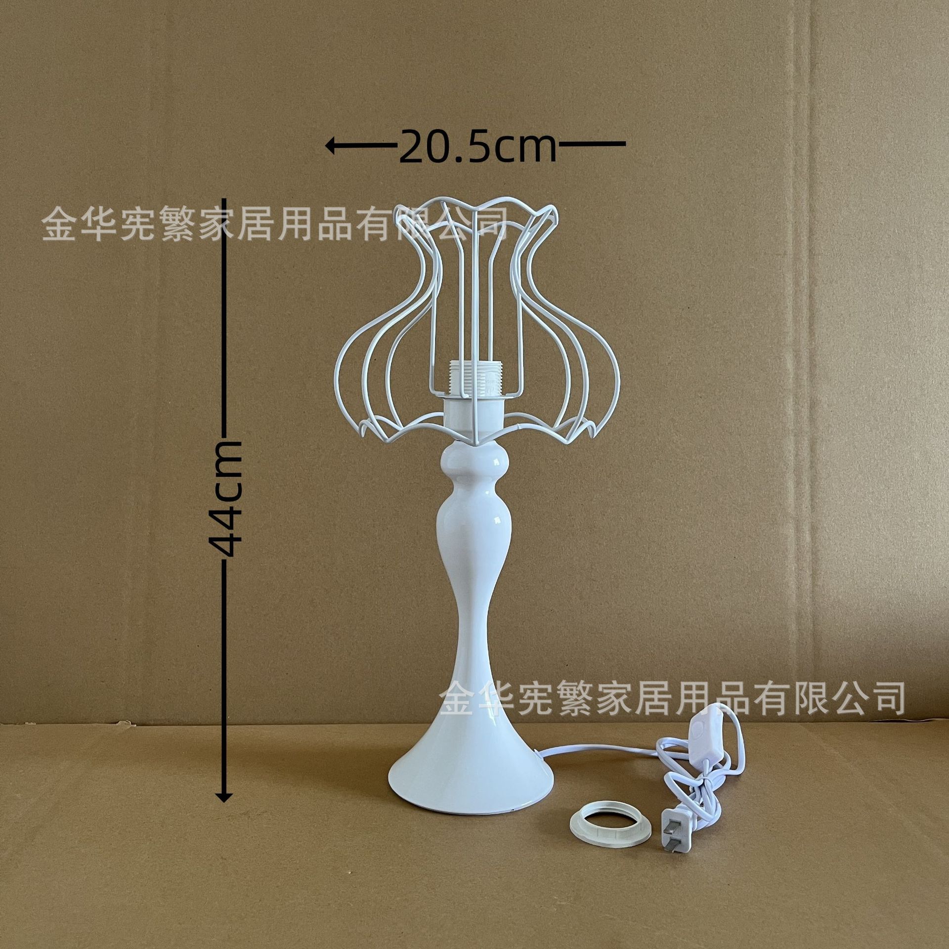 Xianfan pequeño libro rojo recomienda base metálica sirena combinación de marco de hierro con interruptor de botón de cable DIY hecho en casa