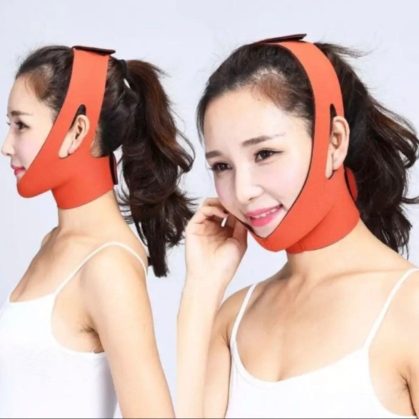 new pattern face shield Bandage Orthotic belt Tira Double chin compact protective clothing