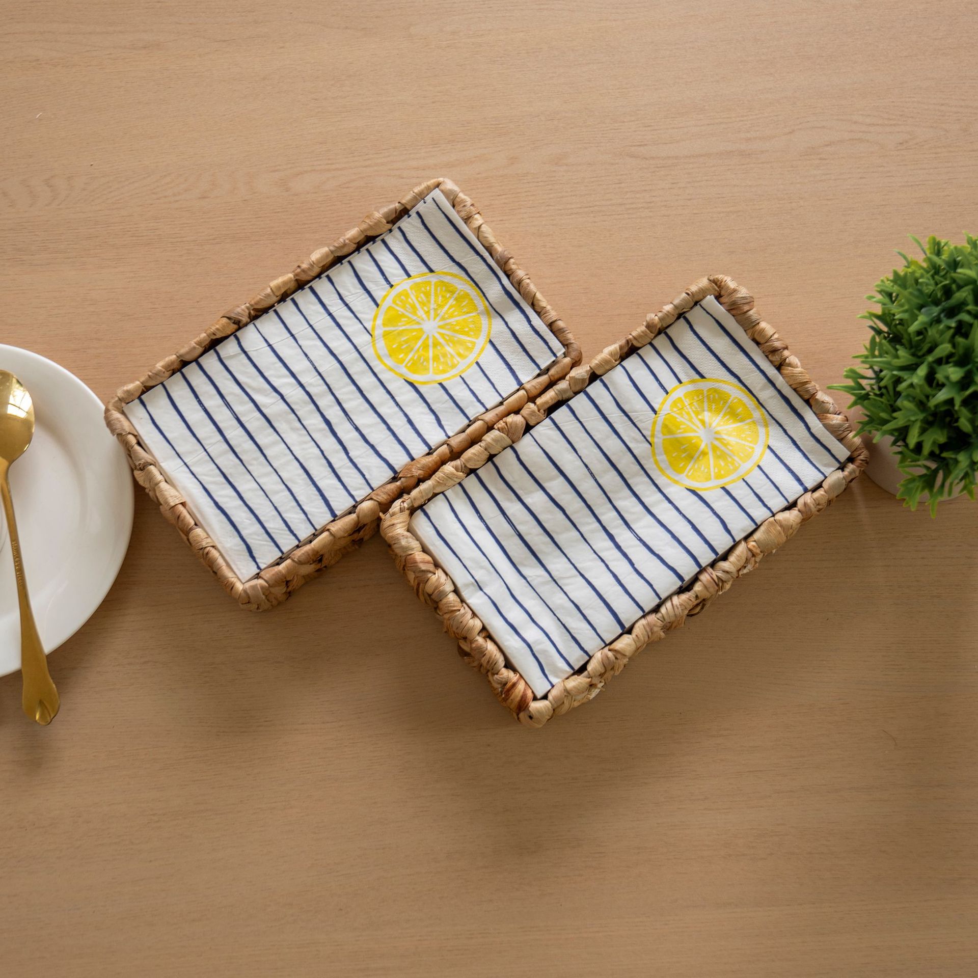 Amazon rectangular color primario calabaza grasa toallas de papel almacenamiento plegable cajas de extracción de ropa de dormitorio cesta