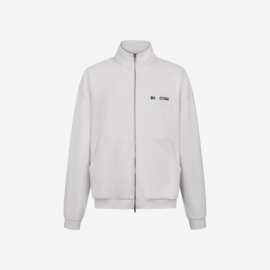 正确版高品质B家巴黎立领刺绣Logo夹克外套上衣休闲男女同款字母