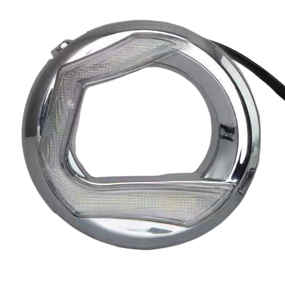 Aplicable a 15-17 domineering luces de circulación diurna nuevo domineering Prado luces de circulación diurna luces antiniebla