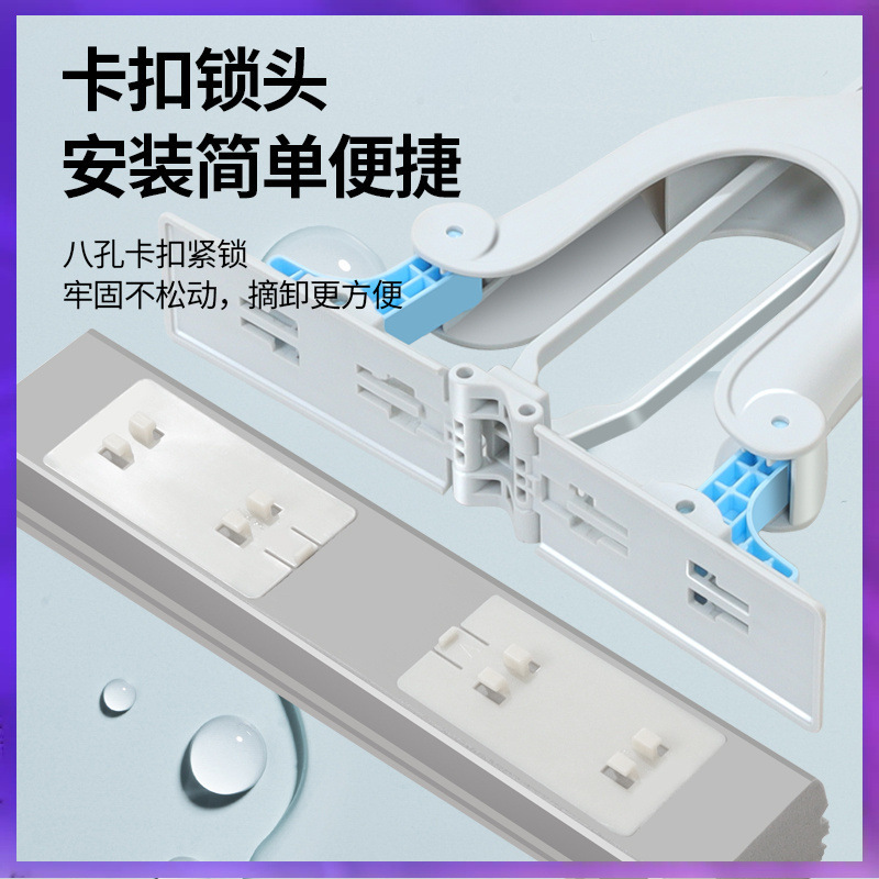 New WG6Q2021 Absorbent Sponge Squeeze Water Free Hand-Washable Lazy Household Mop Cotton Mop