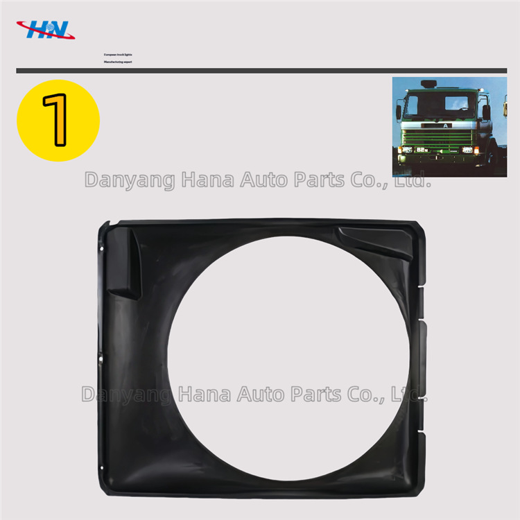 La cubierta del ventilador 1446239 es adecuada para la fábrica de piezas de camiones Scania SCANIA Serie 2-3