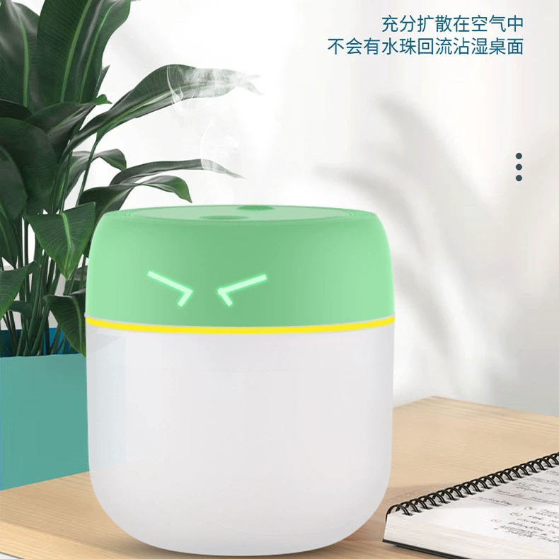 Увлажнитель для спальни, большой туман, цветной ночник, настольная офисная поверхность USB, маленький подарок, оптом, бесшумный