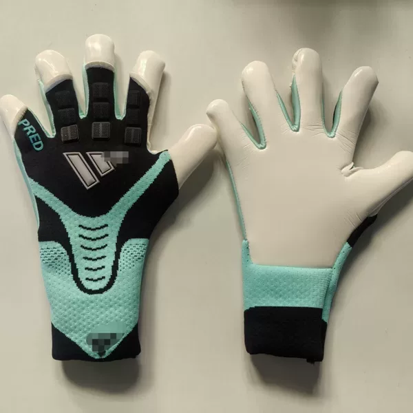 Falcon Football Professional Adult and Children's Latex Goalkeeper Gloves Without Finger Guards, Comfortable, Breathable, Wear-Resistant, Thickened