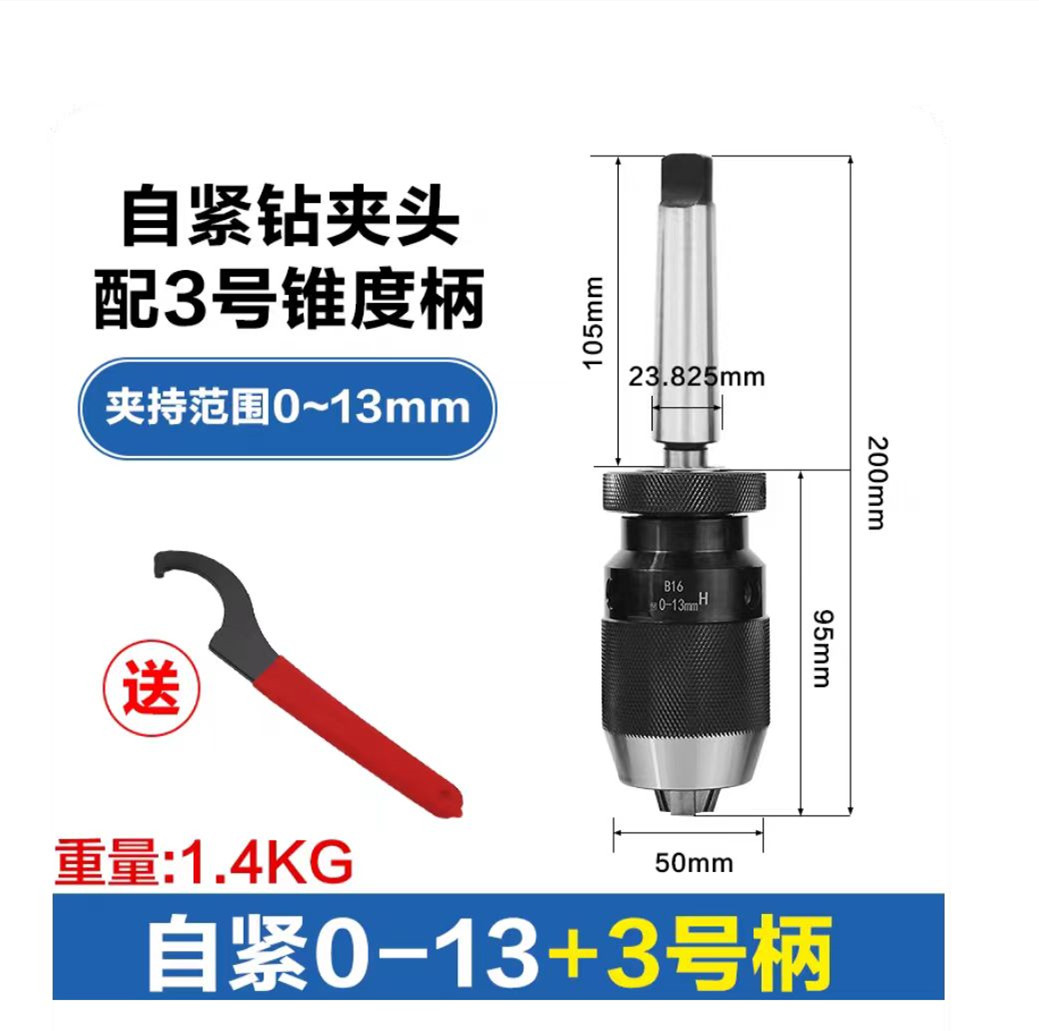 Molde No. 3 pince de perforación auto-apertado 1 - 13