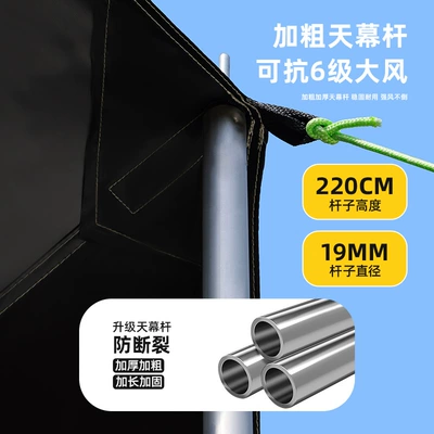 Protection Black Glue Canopy – Avtomobil yan çətirləri