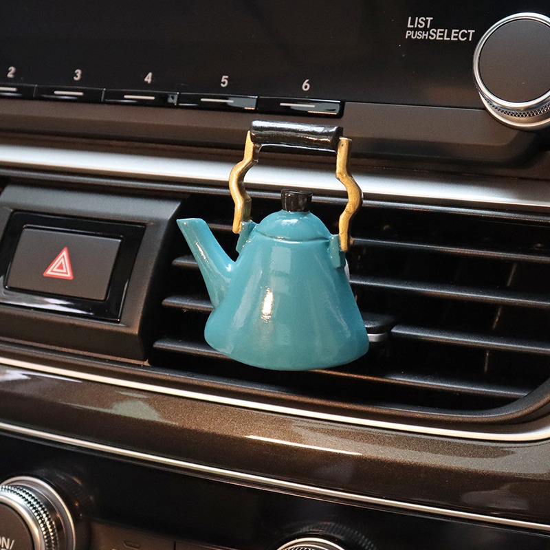 Clip de perfume de salida de aire de coche creativo 3d comida salida de aire tridimensional máquina de pan perfume decoración de coche