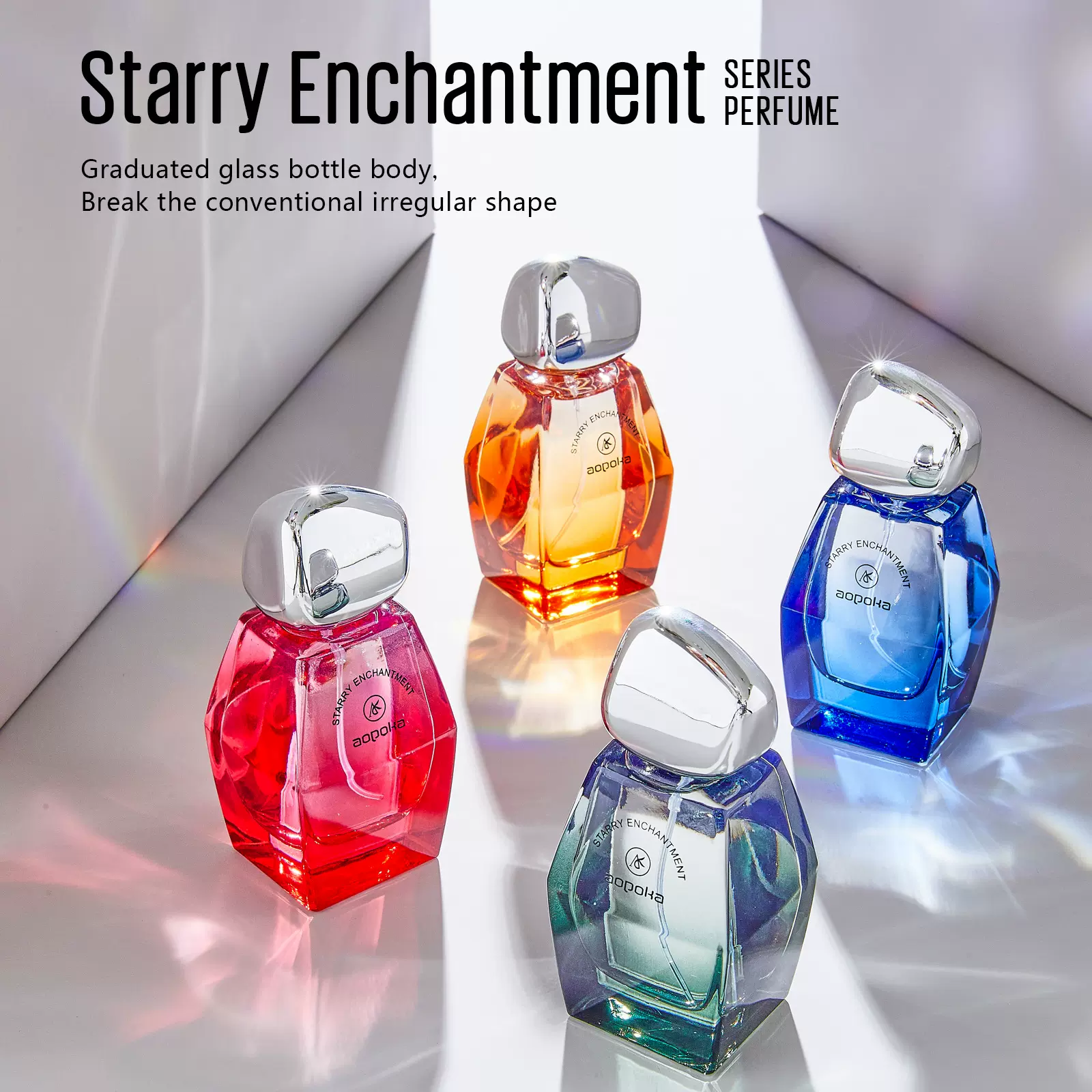 跨境TK网红爆款星空魔法系列香水女士持久留香50ML