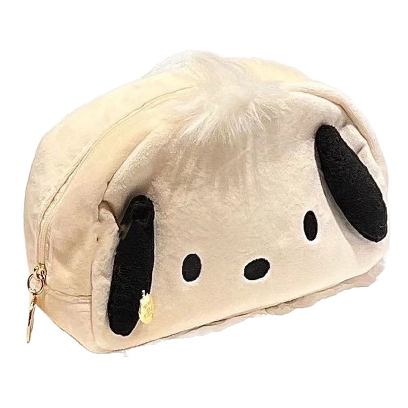 新しいかわいいぬいぐるみ猫ins風筆袋高颜値日系アニメ大容量学生文房具収納袋|undefined