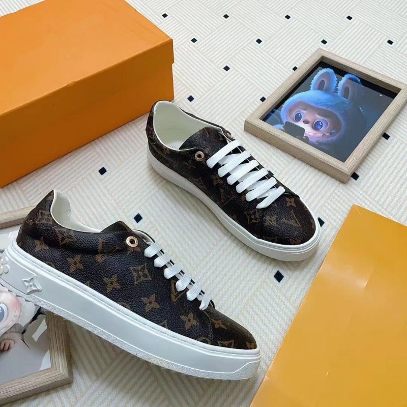 Nuevos zapatos transfronterizos de primavera y otoño con correa de cabeza redonda, zapatos blancos de impresión muffin, zapatos deportivos casuales, comercio exterior