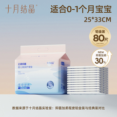 10月に結晶した新生児の尿取りパッドの看護パッドのベッドの防水通気性は使い捨てで、赤ちゃん用品を洗ってはいけません。