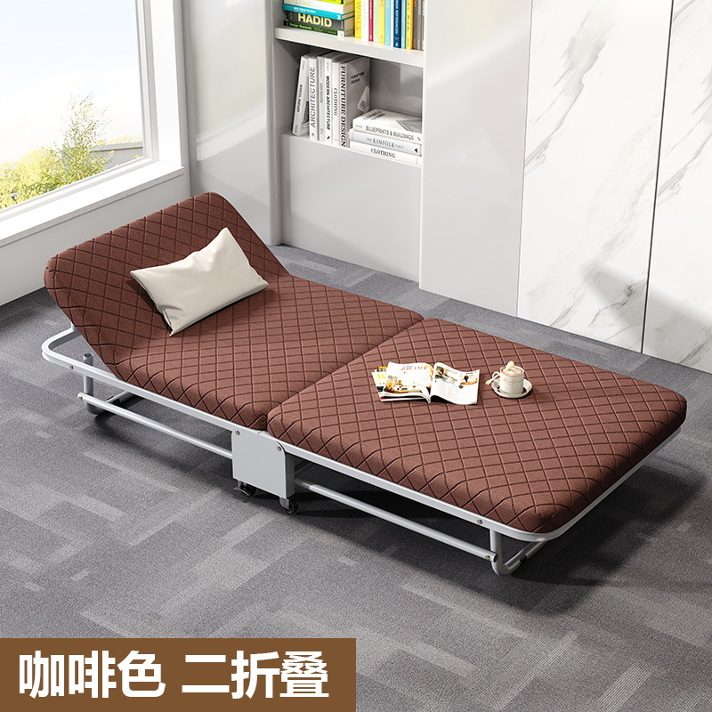 Amazon venta caliente cama plegable cama de oficina cama de almuerzo cama portátil cama de siesta hospital cama de acompañante fábrica de cama individual doméstica