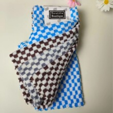 印花珊瑚绒小方巾家用加厚抹布厨房清洁巾吸水不掉毛柔软吸水抹布