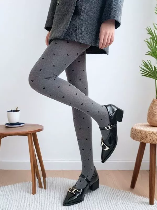 Осенние колготки, универсальные носки, бархатная утка в ретро-стиле, утолщение