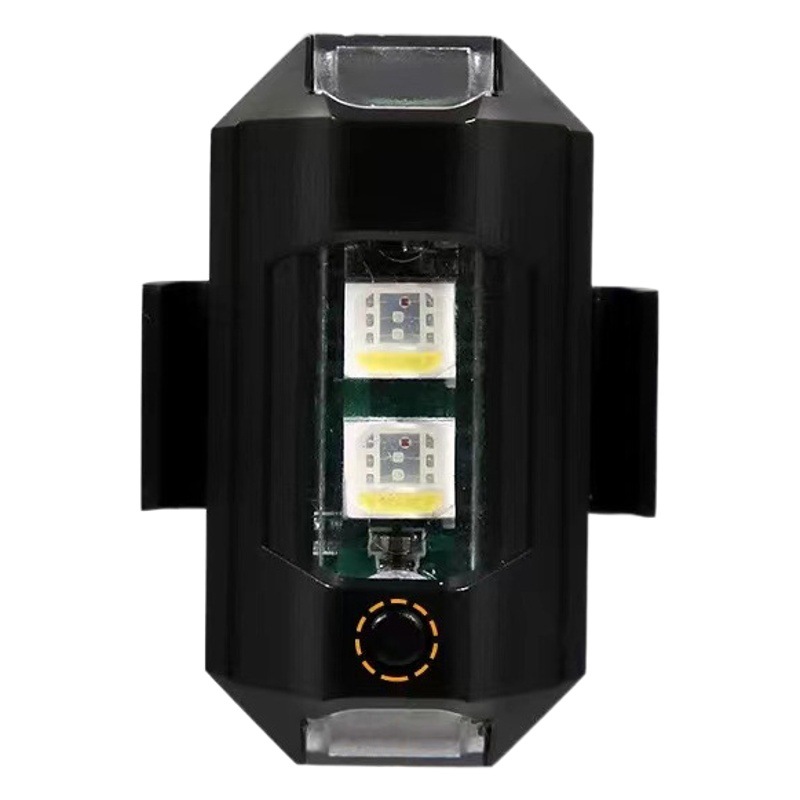 Coche motocicleta avión luz flash luz UAV vuelo nocturno modificación decoración piloto reflector vehículo eléctrico luz de advertencia