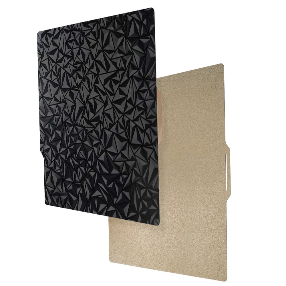 Accesorios de impresión 3D de placa PEI P1S impresora A13D de alta temperatura X1C placa de acero de resorte resistente a la absorción magnética de bambú