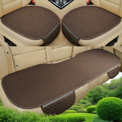 Anti-Slip Seat Cover for — Seat cushion, seat cover - lnh-mini-brick-charming-coffee-3-piece-set