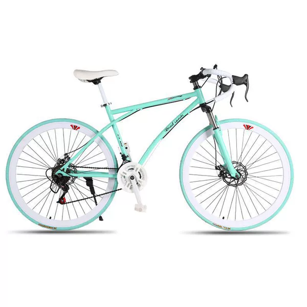 Upgraded 24-speed-40 rim double disc brake shock absorption-11-26 inch pneumatic tires