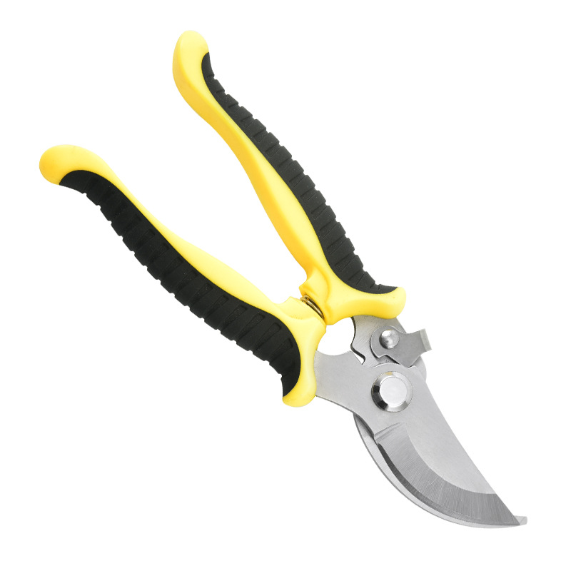 노란 가지 가위