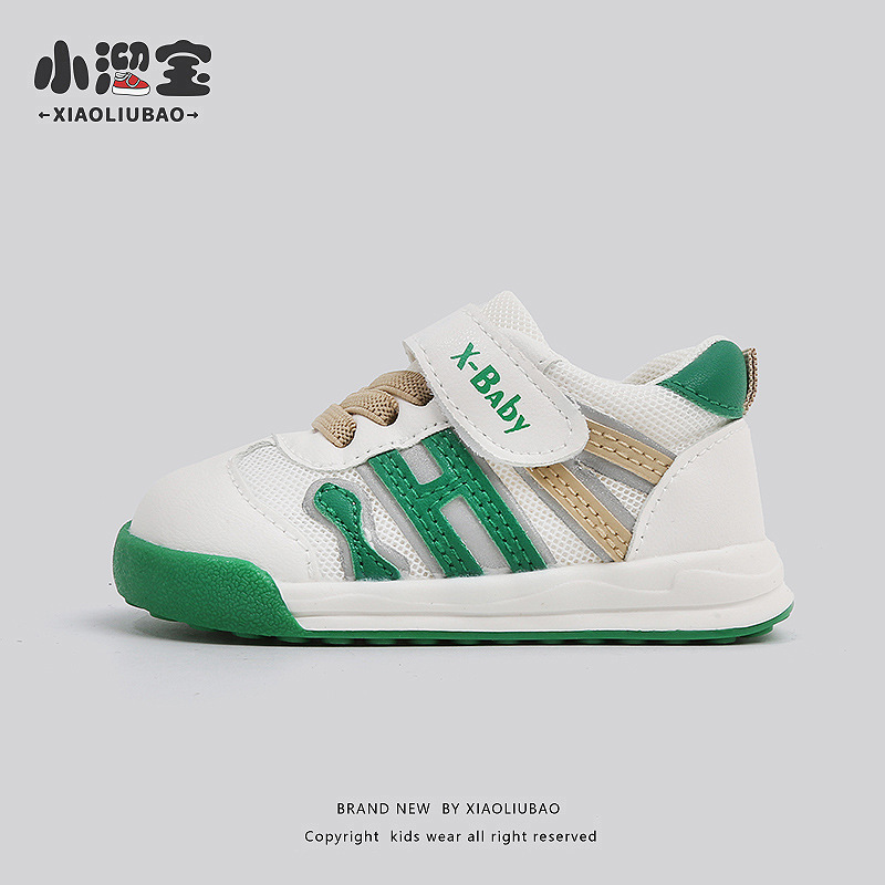 Primavera y otoño, zapatos para niños pequeños para niños, suela blanda 0, zapatos antideslizantes para bebés de 1 a 2 años, zapatillas casuales para niños, zapatos blancos para niños