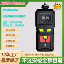 ZYMS400-SF6便携式六氟化硫气体检测报警仪 泵吸式SF6气体检测仪