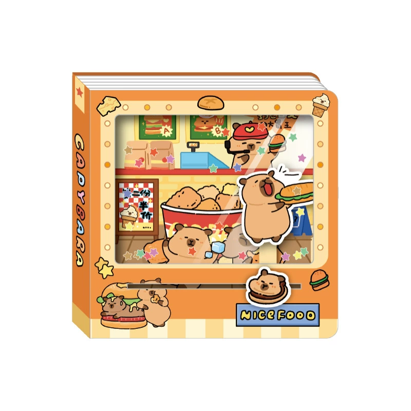 Set, high quality brand gift box, handheld small book