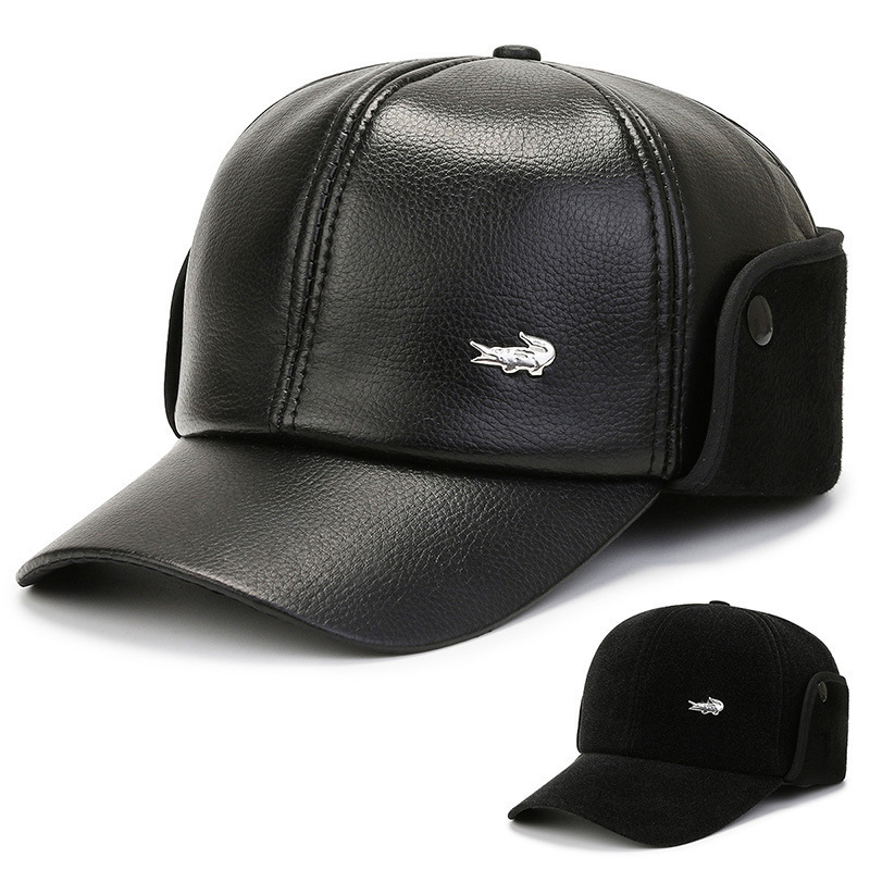 Winter Elderly Duckbill Cap Middle-Aged Elderly Hat Leather Hat Men's Grandpa Winter Warm Hat Dad Ear Protection Hat Winter Elderly Duckbill Cap Middle-Aged Elderly Hat Leather Hat Men's Grandpa Winter Warm Hat Dad Ear Protection Hat