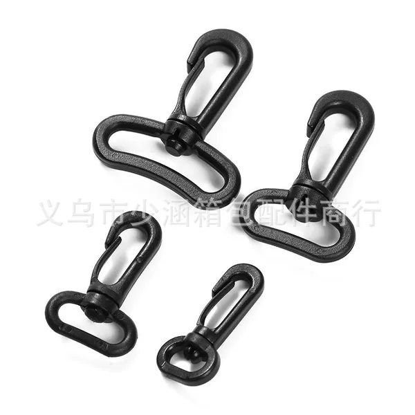 Factory 13 ~ 38mm plastic rotating hook buckle tent accessories hook buckle ribbon connecting hook buckle supply wholesale