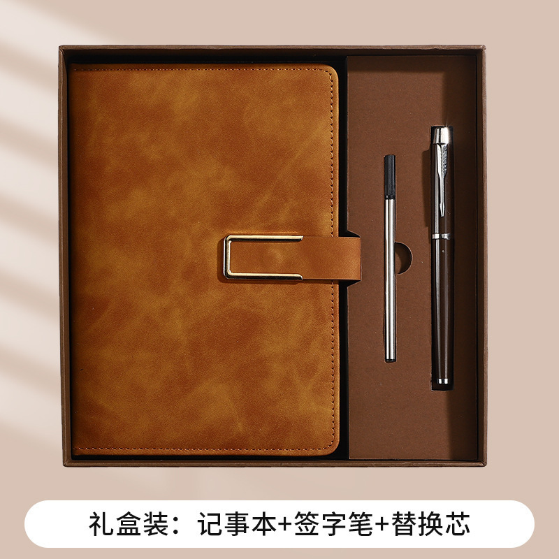记事本厂家直销商务办公a5笔记本精美礼盒套装伴手礼可印logo批发|undefined