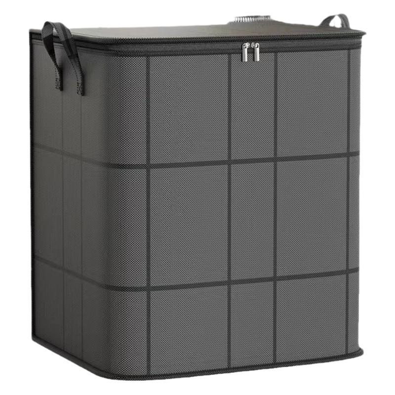 Bolsa de almacenamiento de edredón gruesa, bolsa de ropa de gran capacidad, bolsa de almacenamiento de tela resistente al desgaste, caja de almacenamiento plegable para armario