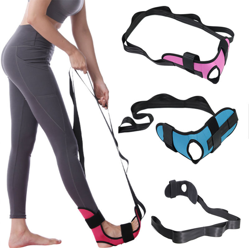 Yoga Stretching Belt, Stretching Belt, Ankle Joint Correction, Foot Drop, Fitness Training, Rehabilitation Auxiliary Equipment Wholesale
