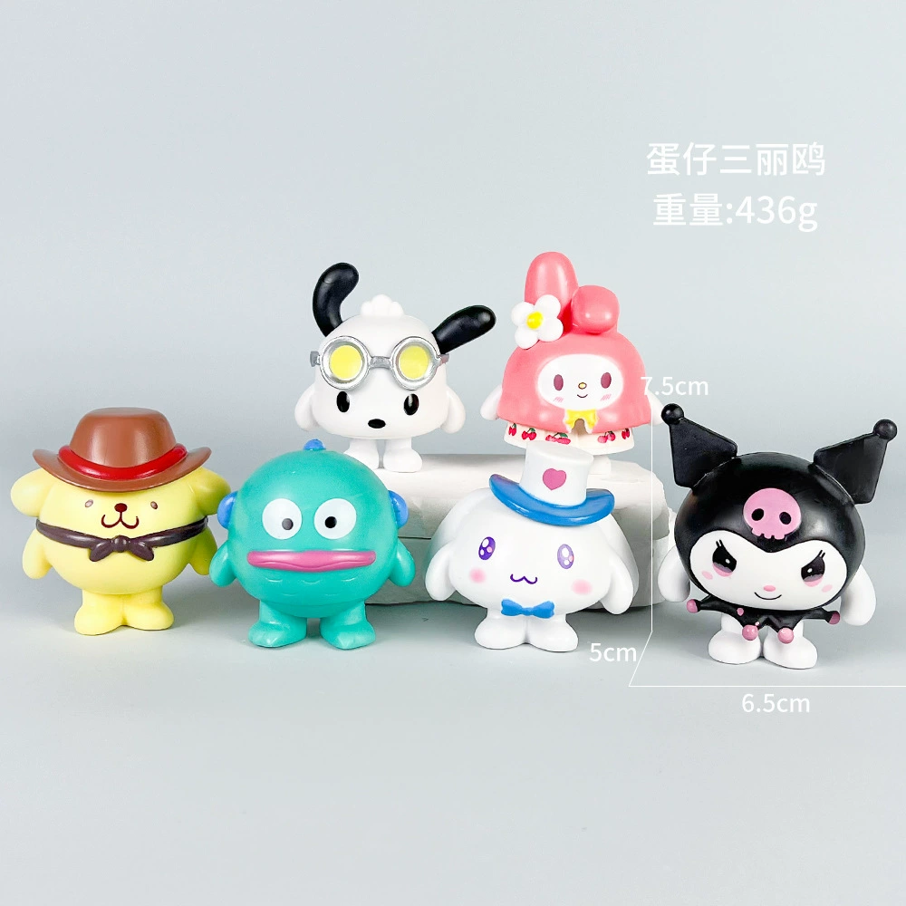 Sanrio, cartoon cute minifigure