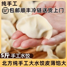猪肉大葱冷冻水饺手工大水饺早餐饺子蒸饺猪肉韭菜牛肉大葱素三鲜