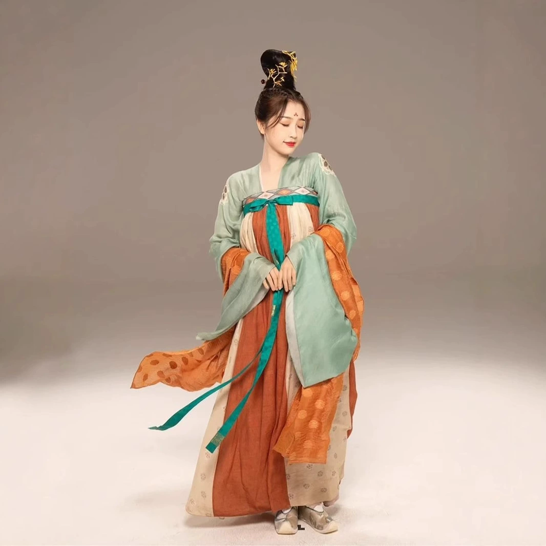 Canglan Jue Hanfu Hanfu Hantang легкий текстиль