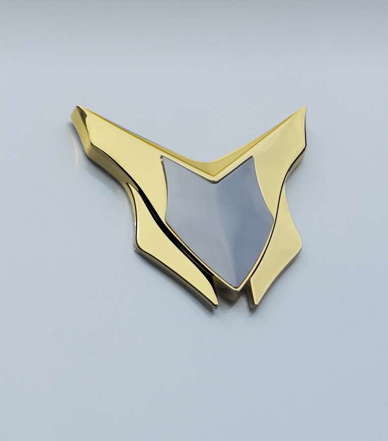 Logo Pattern Design for Cars, Motorcycles, Electric Vehicles, Personalized Modification Decoration Stickers, Zinc Alloy, Stainless Steel Metal