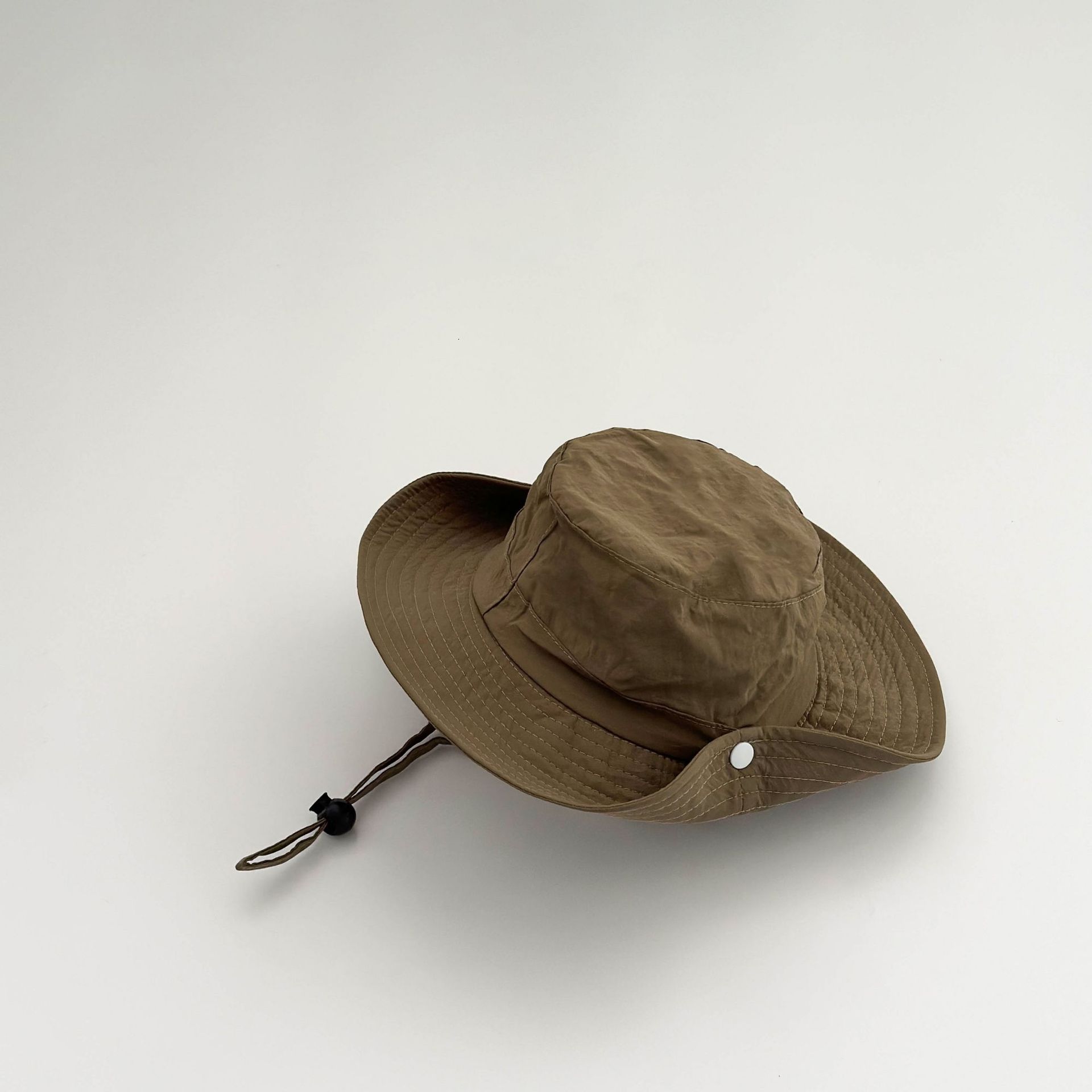 Sombrero de bebé coreano verano delgado sombrero de pescador para niños alero grande deportes al aire libre montañismo camping sombra sombrero de secado rápido