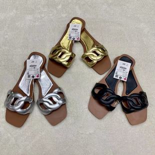 Foreign trade Original Single boutique circle women's shoes autumn new ladies fashion slippers