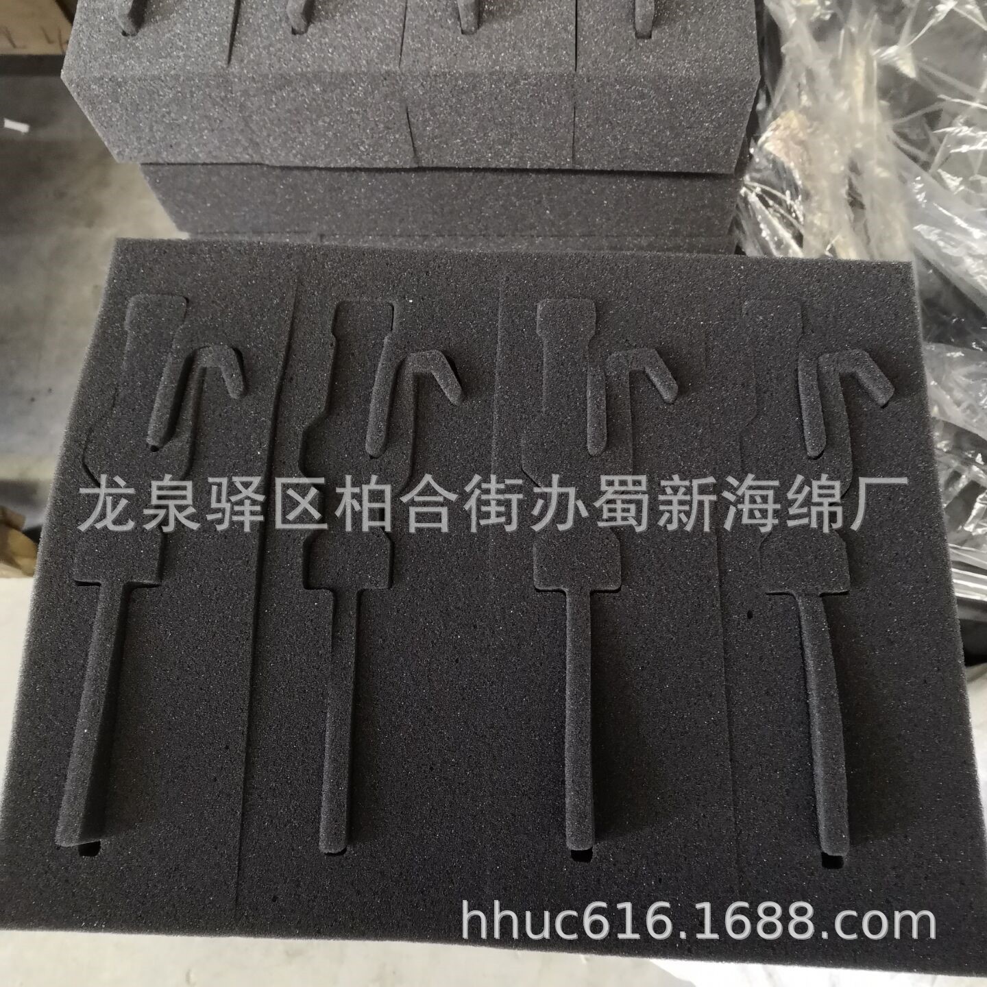 供应玻璃管内托包装海绵/玻璃管防撞包装泡棉/定量器抗震包装海绵