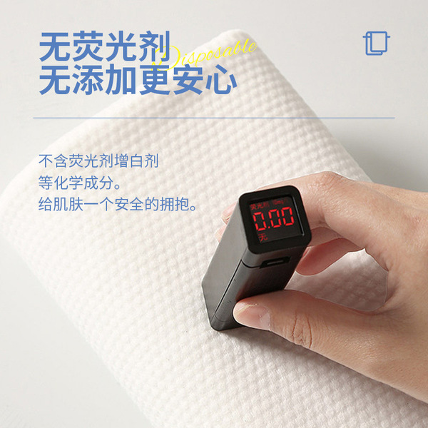 Handheld disposable bath towel
