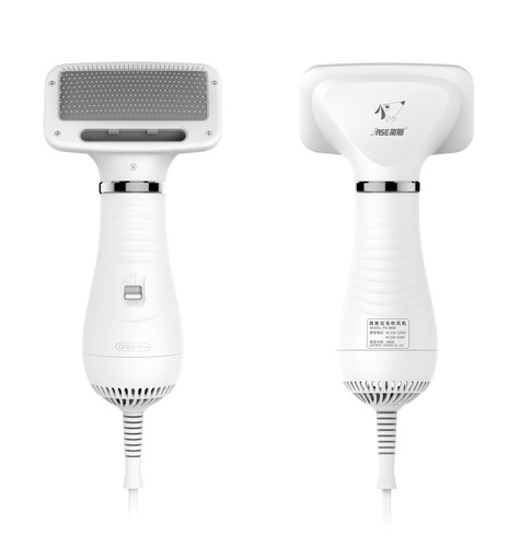 All-in-one pet hair dryer and combing machine, dog grooming and styling bath hair dryer, cat bath and quick-drying hair dryer