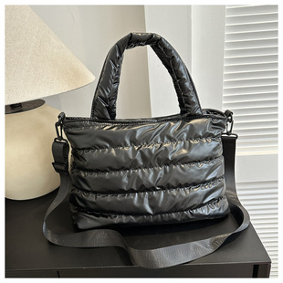 K-Style Pure Color Simple Special Bag Women's High-Quality Bag 2023 Winter New Niche Cross-Body Handbag