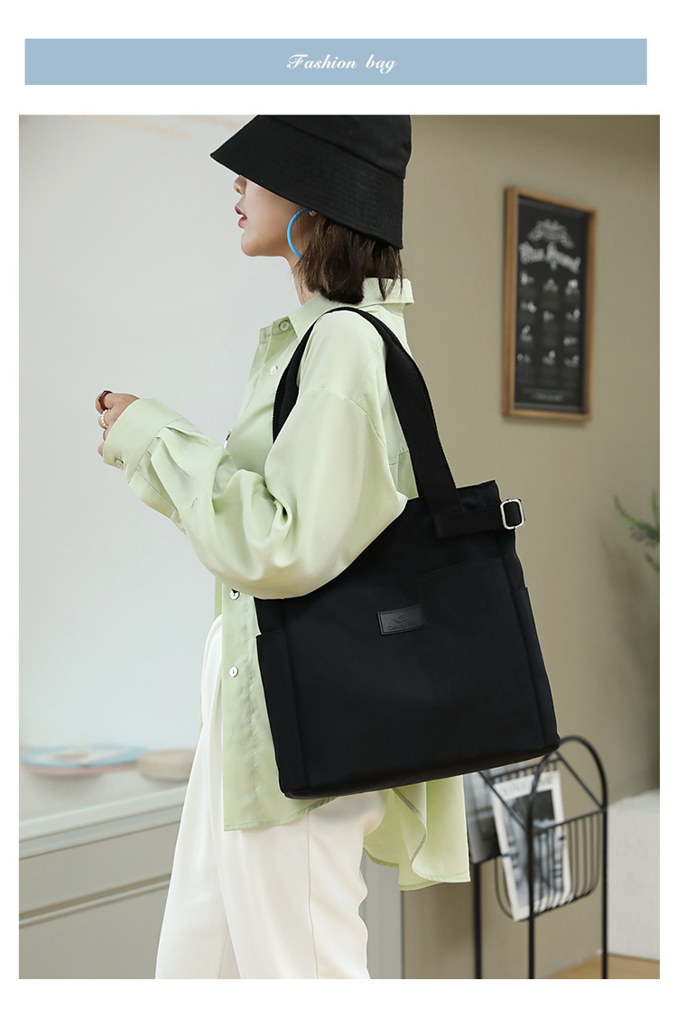New women's bags, fashionable and casual student handbags, tutorial backpacks, large-capacity nylon shoulder bags, tote bags undefined