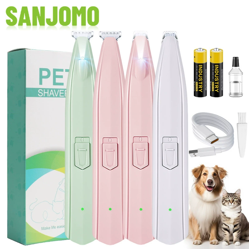 Устройство для бритья домашних животных Устройство для волос для собак и кошек Устройство для бритья волос Толкатель Электрическая машинка для стрижки Электрический бас Кошачий коготь Толкатель для ног
