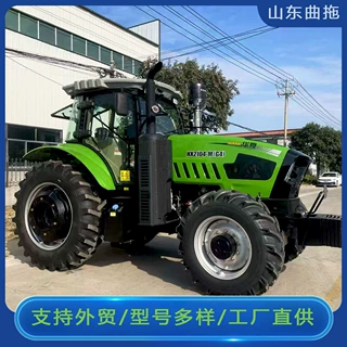 四驱四轮农用拖拉机华夏2104水旱两用犁地旋耕机多功能农用运输车
