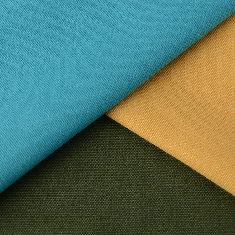 Ventas calientes de nuevos productos de color sólido 100% algodón orgánico tela de sofá image 4