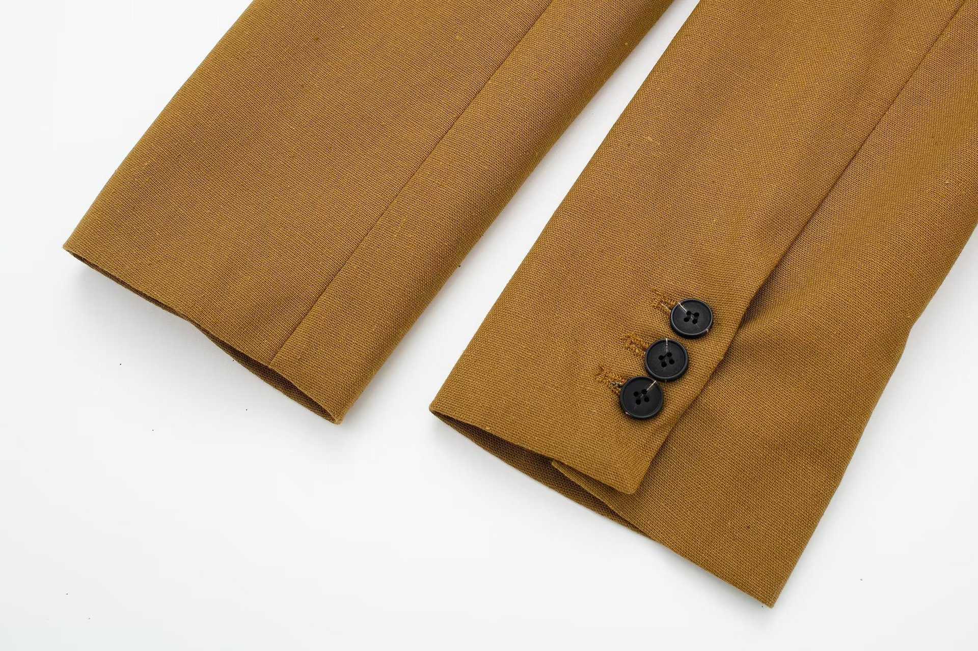 157g Weight Long Sleeve Sleeve Length Viscose fiber Fabric Type Pants Sets Sets Type 3 Pieces Set Quantity Daily Occasion Turndown Neckline Regular Fit Fit Type Solid Color Pattern Summer, Spring Season Women's Gender Business, Classic Style Style Women's Long Sleeve Blazers Business Classic Style Solid Color 120